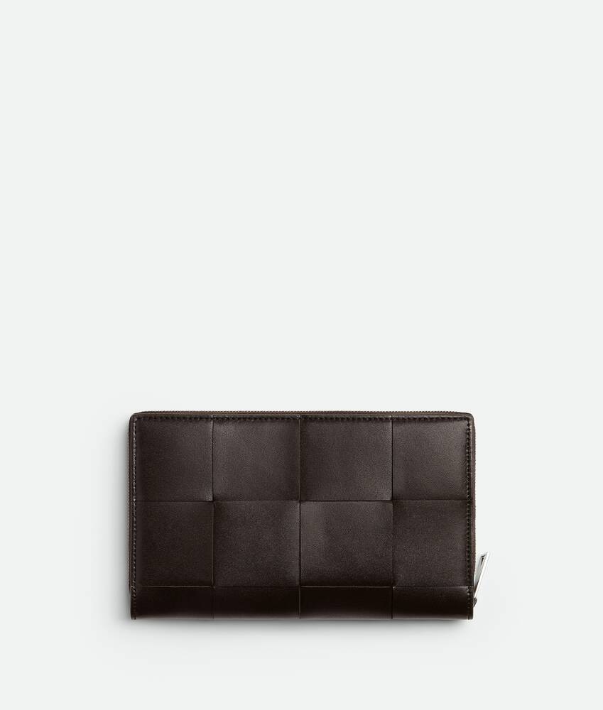 Bottega Veneta Cartera con cremallera en el contorno Cassette Envío internacional gratuito