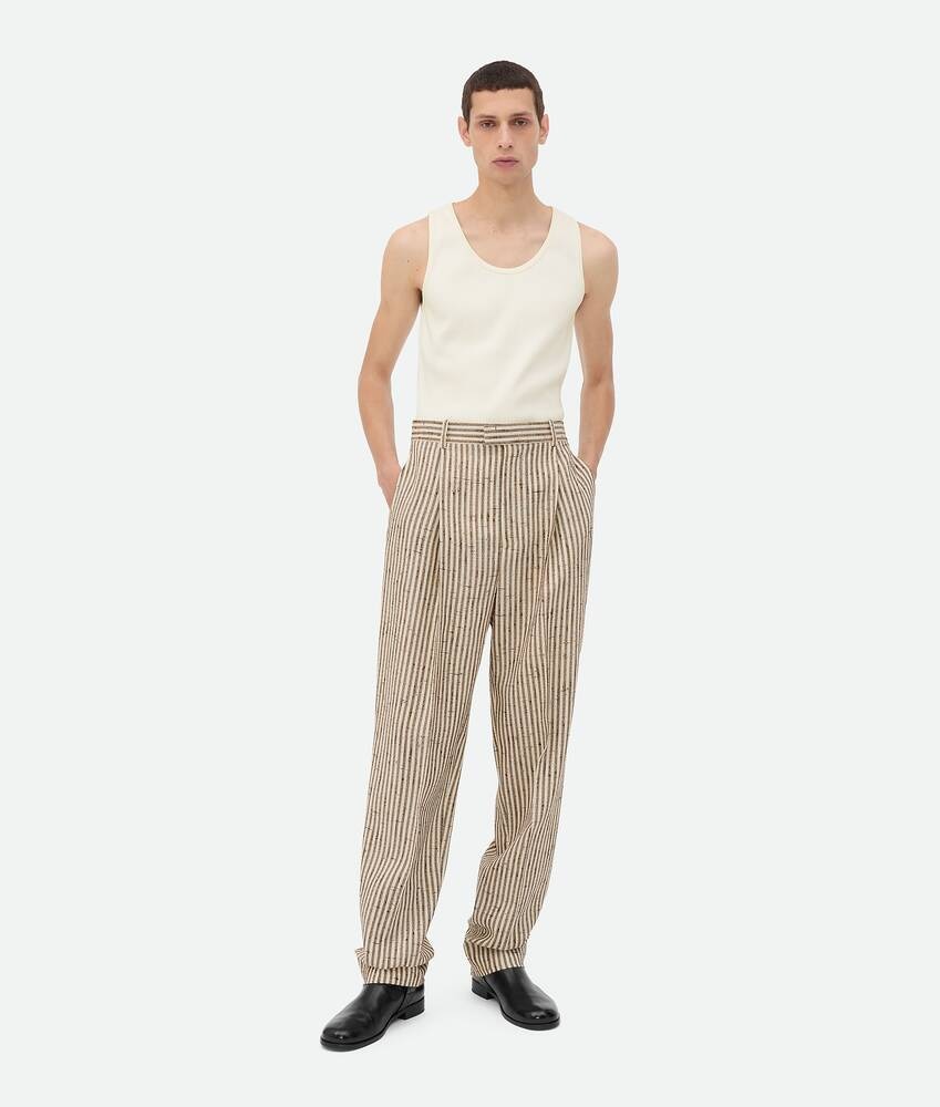 Bottega Veneta Pantalones de viscosa texturizada y seda Los más vendidos