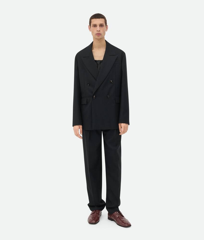 Bottega Veneta Chaqueta de lana a rayas Rebajas online