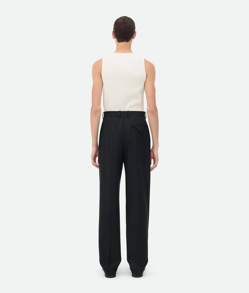 Bottega Veneta Pantalones de lana a rayas Rebajas top