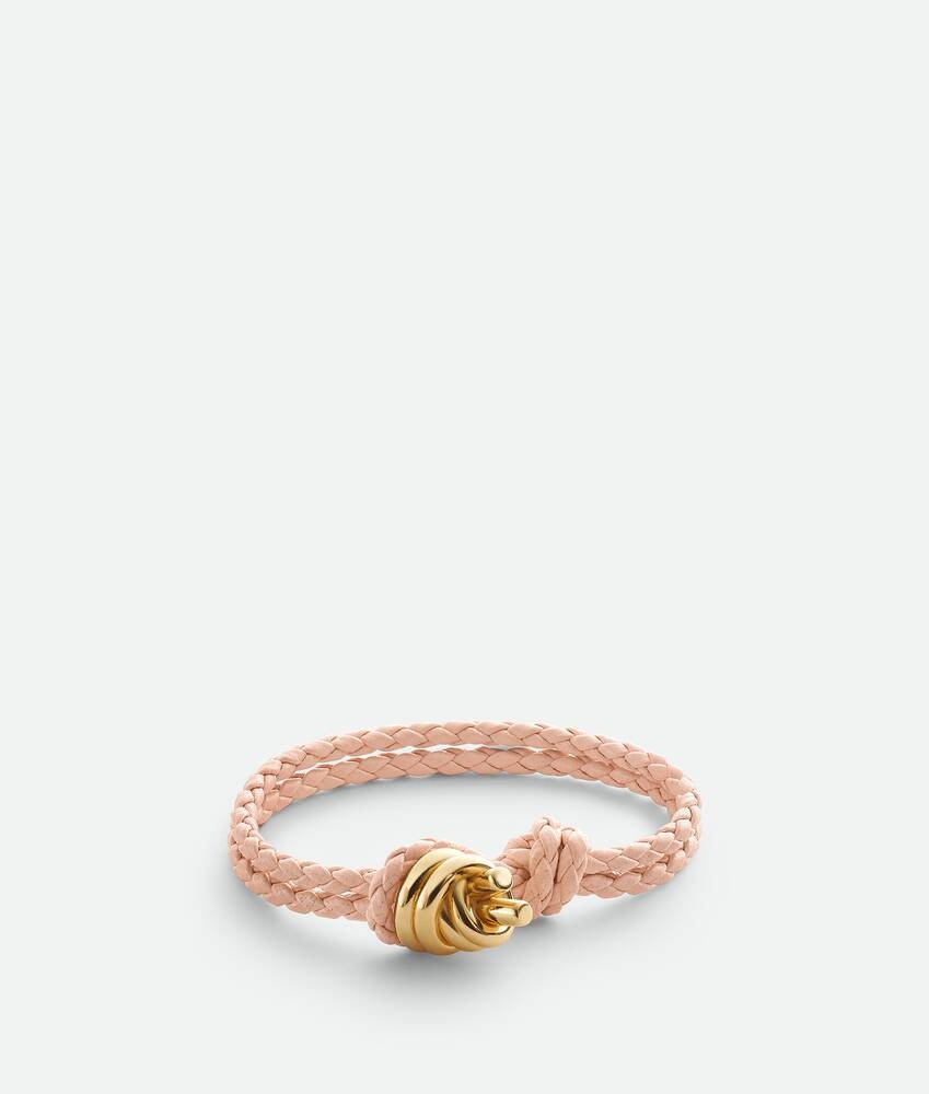 Bottega Veneta Pulsera Knot de piel Envío gratis