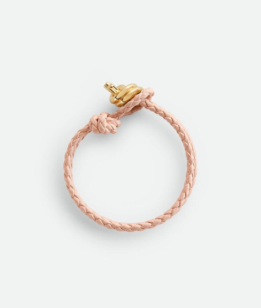 Bottega Veneta Pulsera Knot de piel Envío gratis