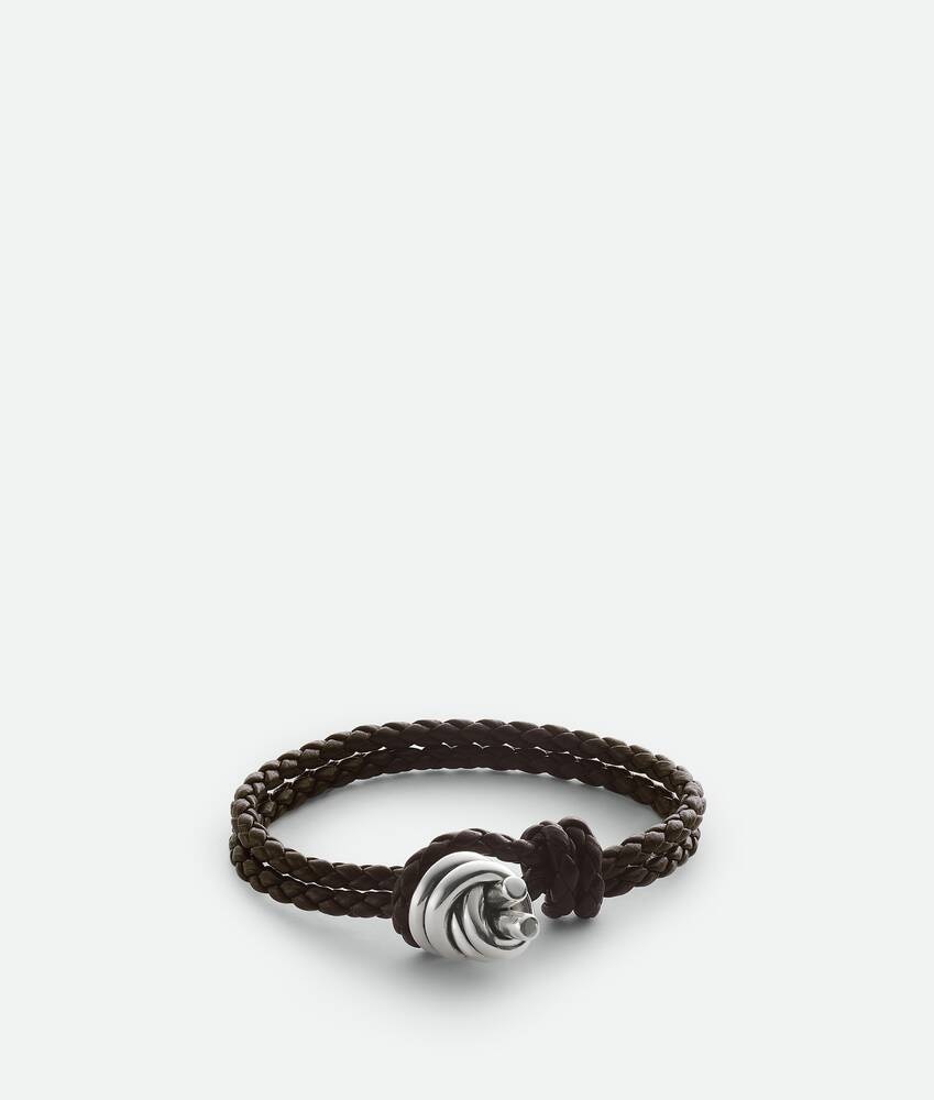 Bottega Veneta Pulsera Knot de piel Últimos 3 días
