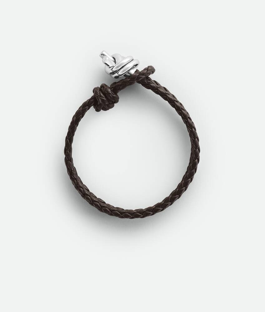 Bottega Veneta Pulsera Knot de piel Últimos 3 días