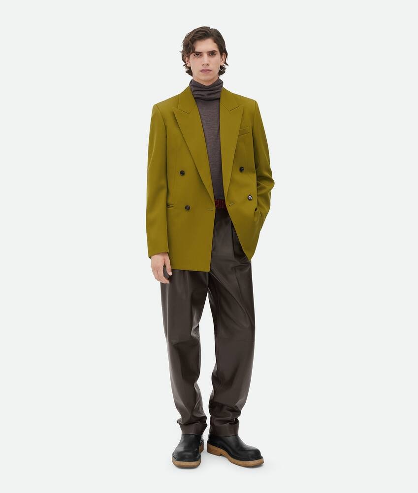 Bottega Veneta Chaqueta de lana grain de poudre