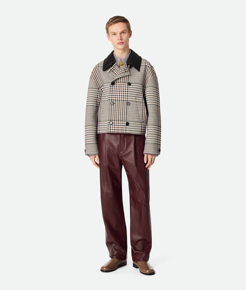 Bottega Veneta Cazadora de algodón a cuadros Envío gratis
