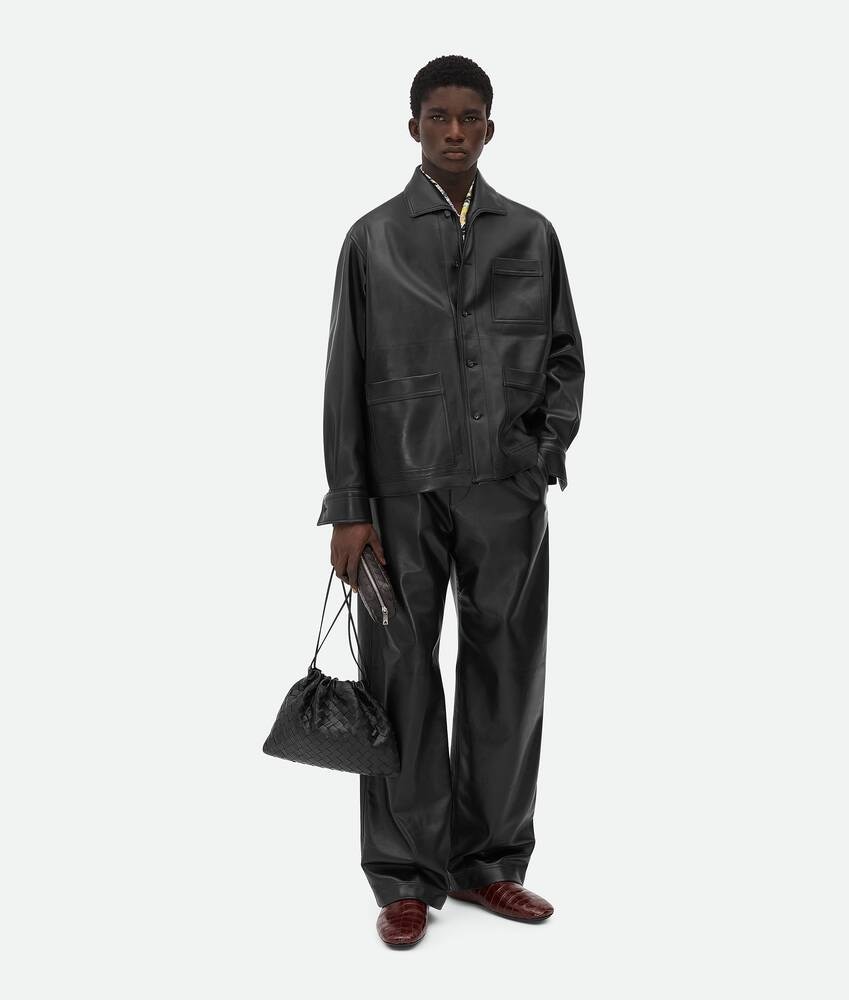 Bottega Veneta Pantalones de piel Últimos 3 días
