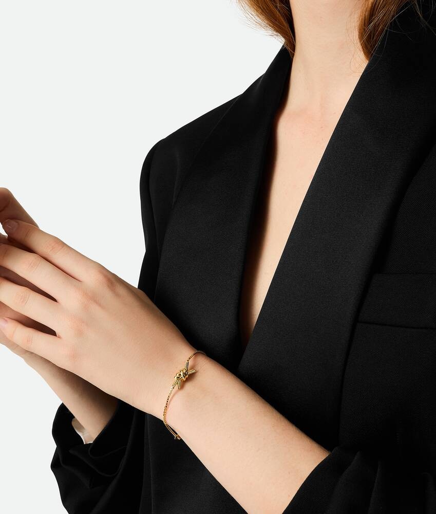 Bottega Veneta Pulsera Knot Devoluciones gratuitas