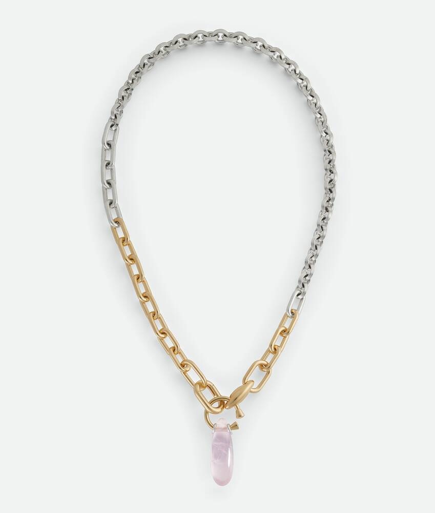 Bottega Veneta Collar Ellipse Chain En oferta