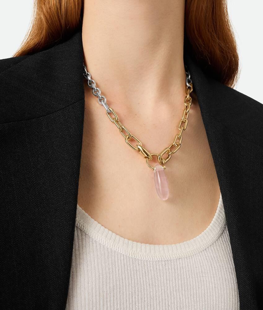 Bottega Veneta Collar Ellipse Chain En oferta
