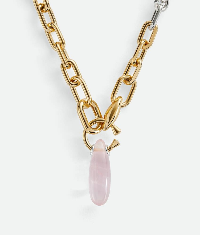 Bottega Veneta Collar Ellipse Chain En oferta