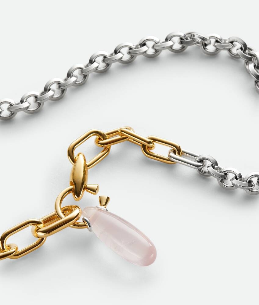 Bottega Veneta Collar Ellipse Chain En oferta