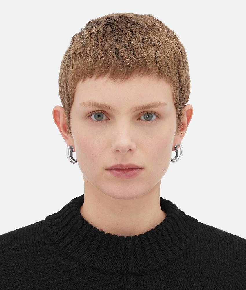 Bottega Veneta Pendientes Frills grandes Rebajas baratas