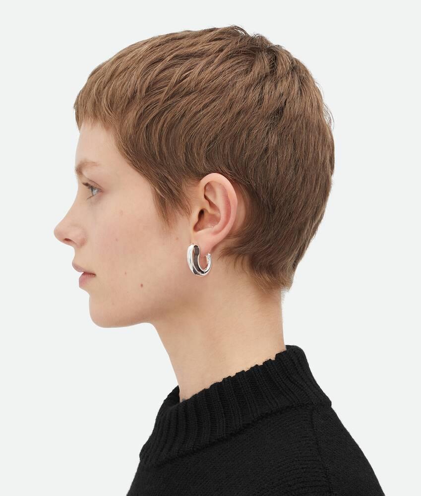 Bottega Veneta Pendientes Frills grandes Rebajas baratas