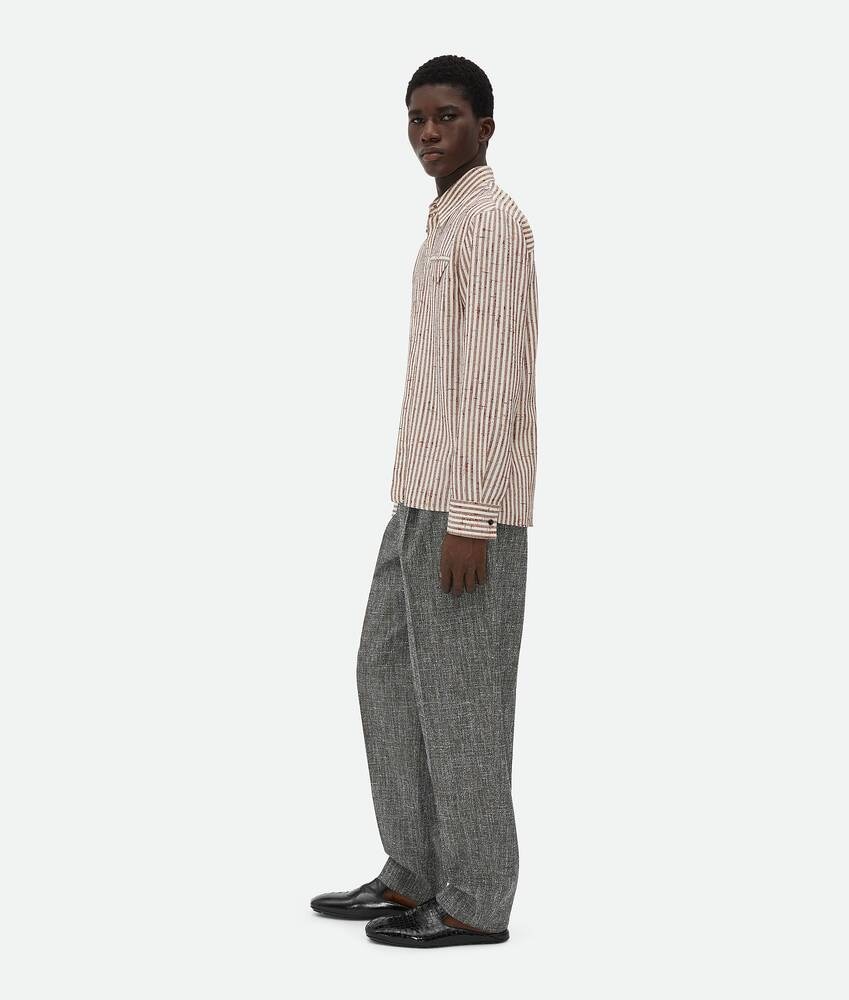 Bottega Veneta Camisa de viscosa texturizada y seda