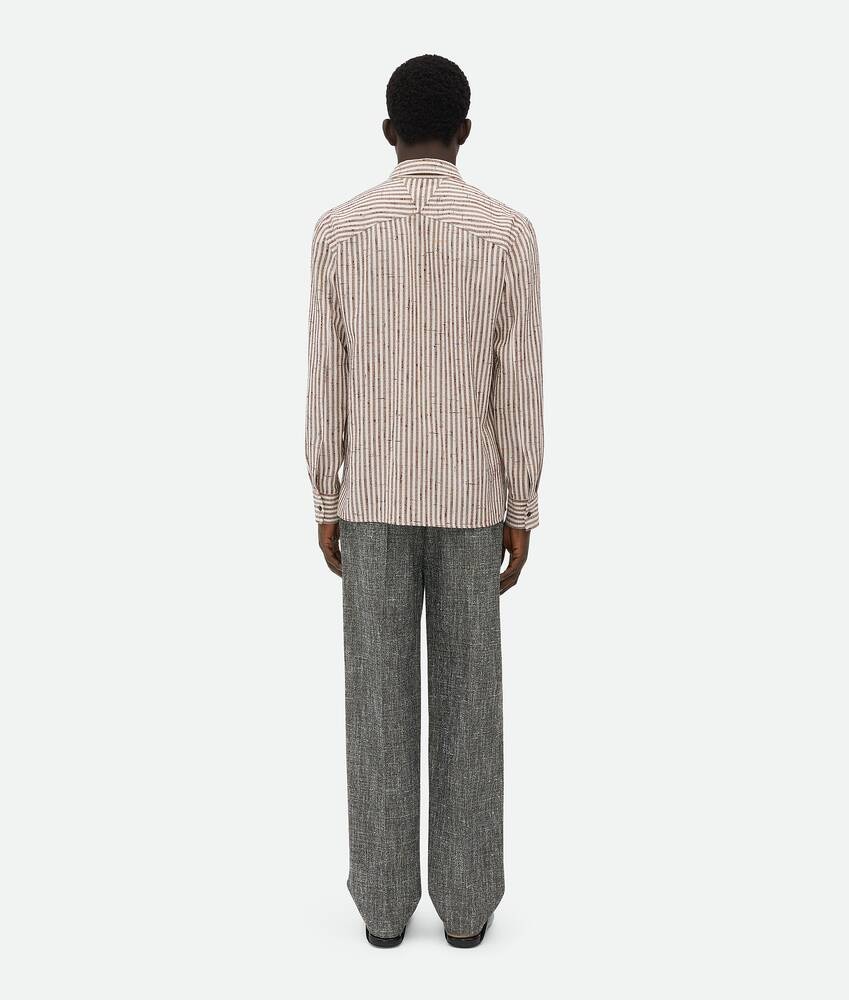 Bottega Veneta Camisa de viscosa texturizada y seda En oferta