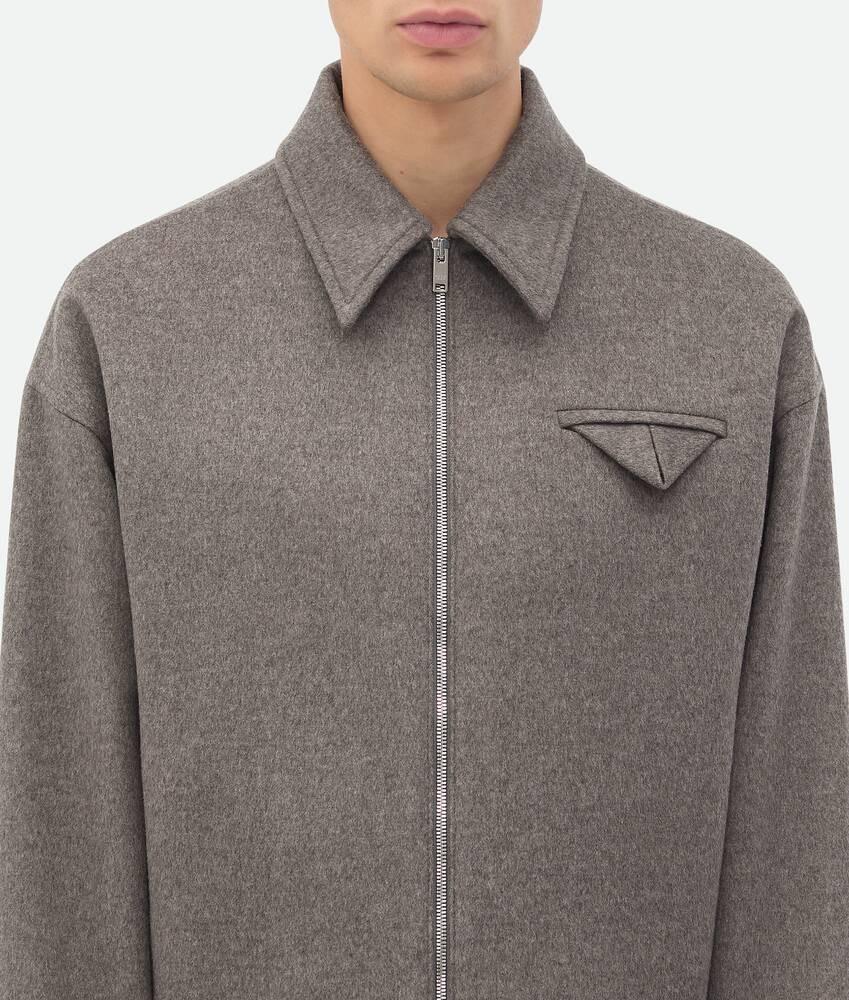 Bottega Veneta Cazadora de cachemira y lana doble estilo kimono Gran oferta