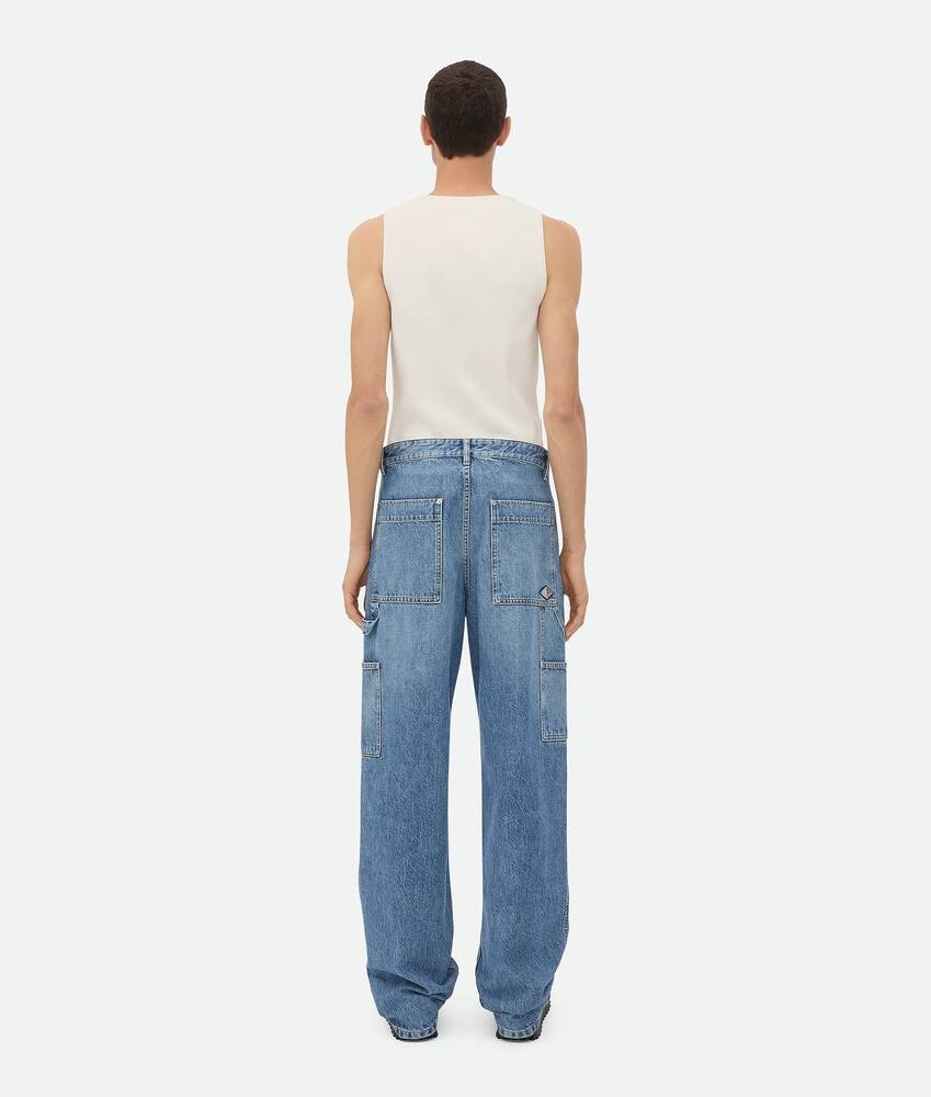 Bottega Veneta Vaqueros Vintage Indigo Cargo Rebajas baratas