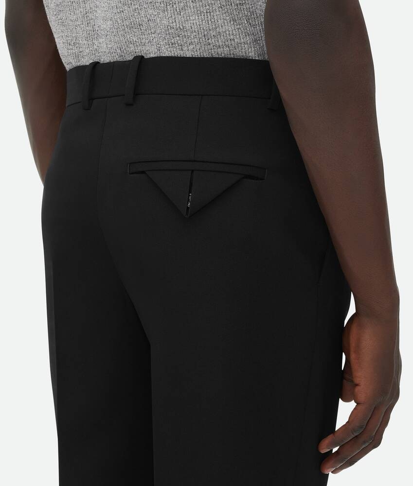 Bottega Veneta Pantalones de lana grain de poudre Tienda