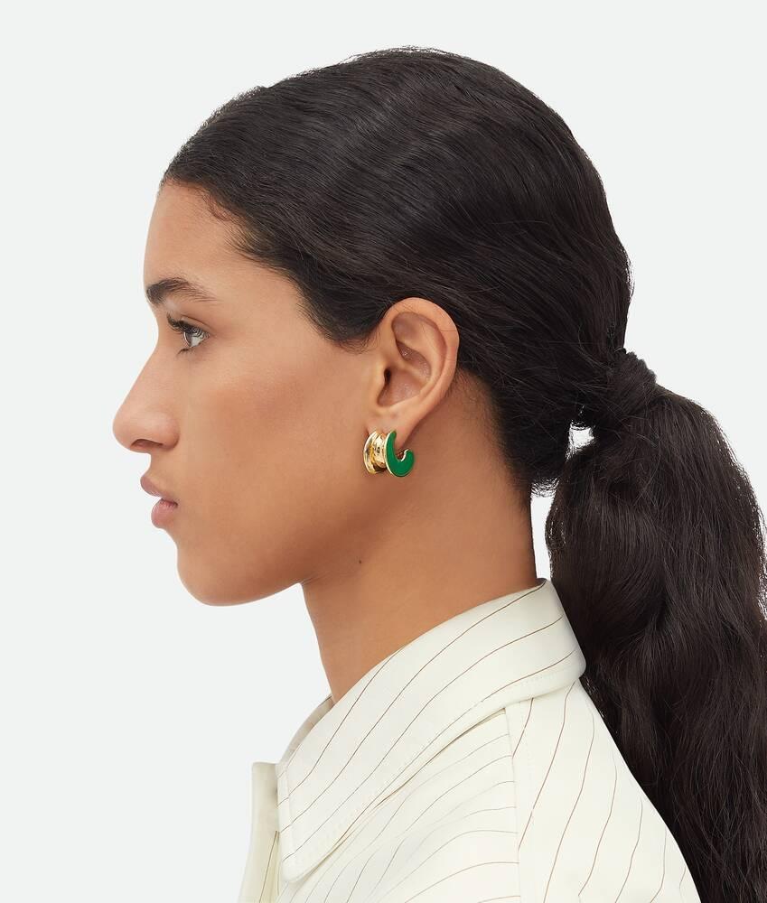 Bottega Veneta Pendientes H Beam pequeños Rebajas top