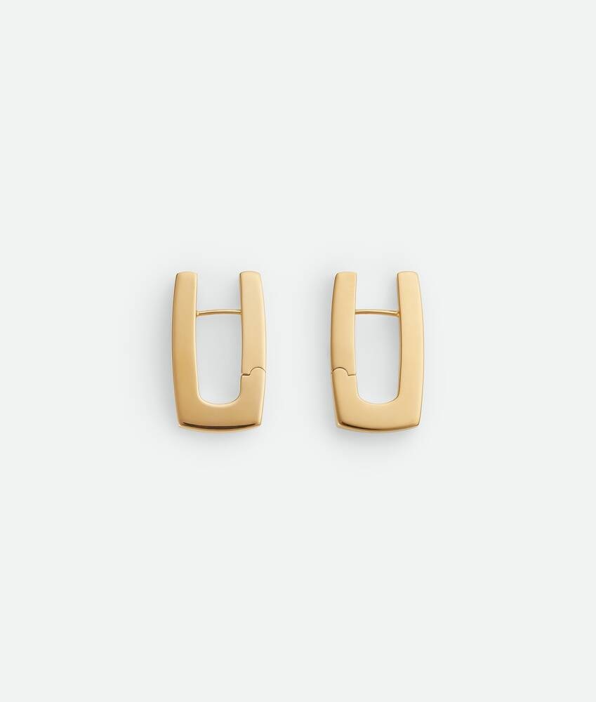 Bottega Veneta Pendientes Shape Hoop