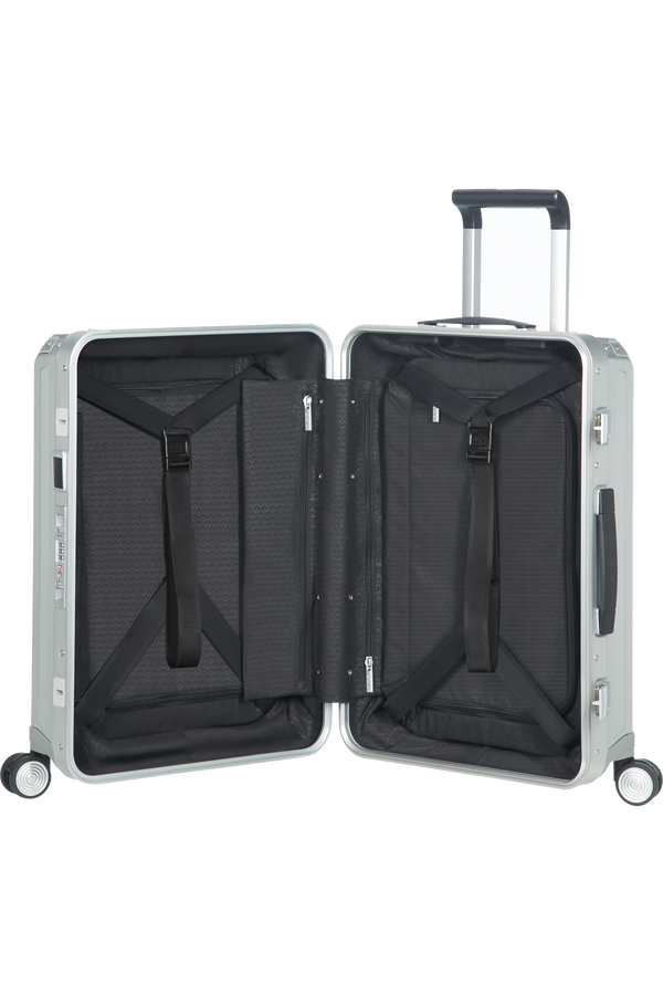 Samsonite Lite-Box Alu Maleta Spinner (4 ruedas) 55cm Descuento por venta flash