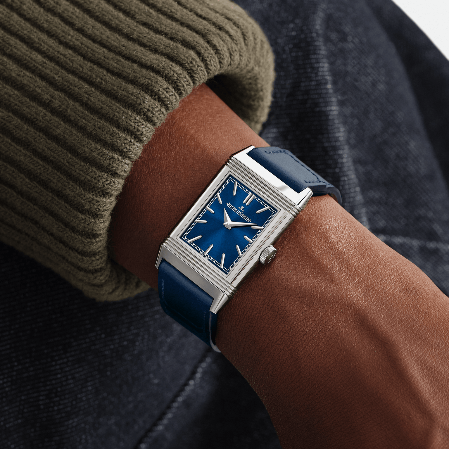 Jaeger-LeCoultre Reloj manual para hombre en acero inoxidable Reverso Tribute Monoface Q716848J Ahorra y exporta
