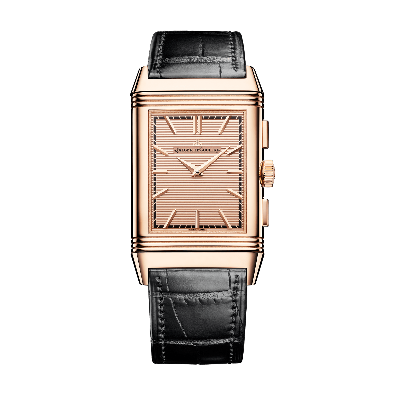 Jaeger-LeCoultre Reloj manual para hombre en oro rosa Reverso Tribute Chronograph Q389256J En oferta
