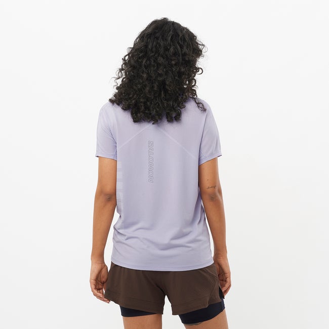 Salomon Sense Aero Graphic - Camiseta de manga corta para mujer Descuento por venta flash