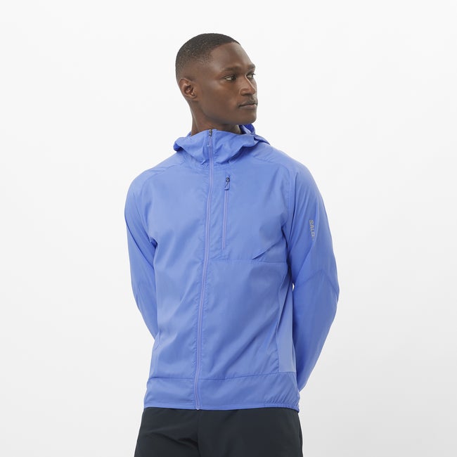 Salomon Bonatti Cross Wind - Chaqueta cortavientos con capucha para hombre