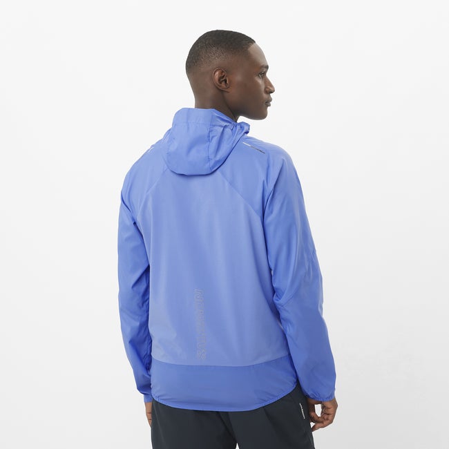 Salomon Bonatti Cross Wind - Chaqueta cortavientos con capucha para hombre Descuento