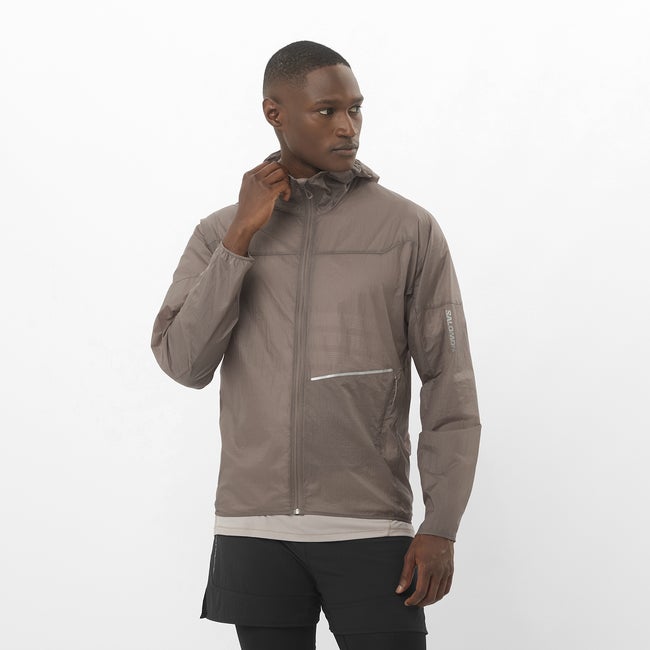 Salomon Sense Aero Wind - Chaqueta cortavientos para hombre