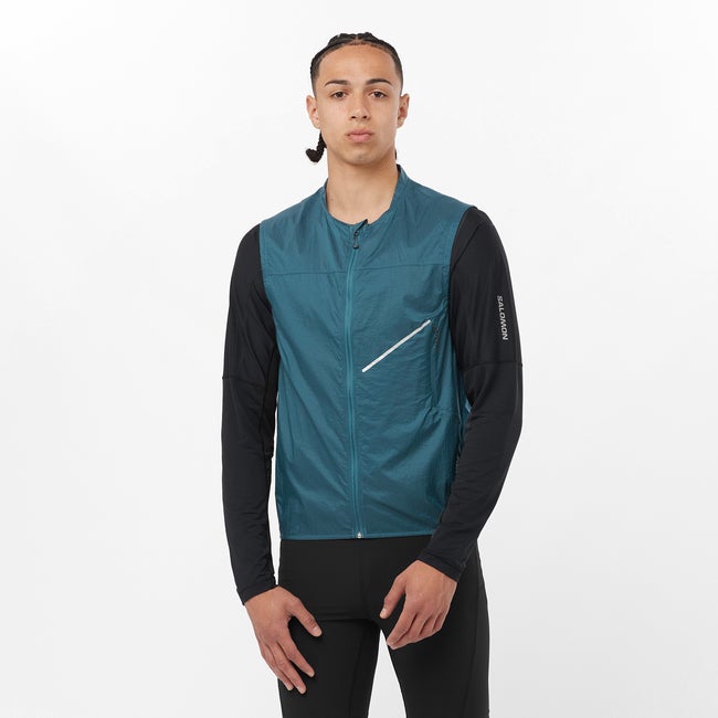 Salomon Sense Aero Wind - Chaleco cortavientos para hombre