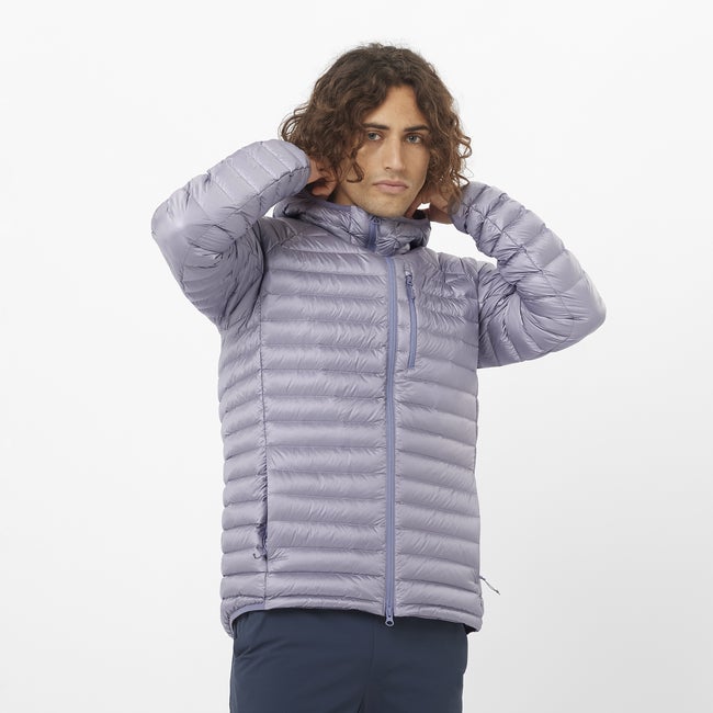 Salomon Elixir Micro Down - Chaqueta de plumón con capucha para hombre