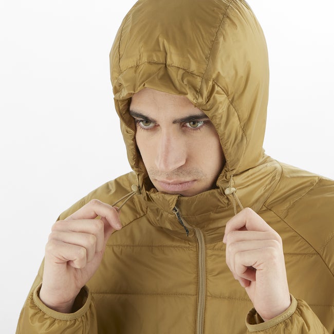 Salomon Outline - Chaqueta aislada con capucha para hombre Últimos 3 días