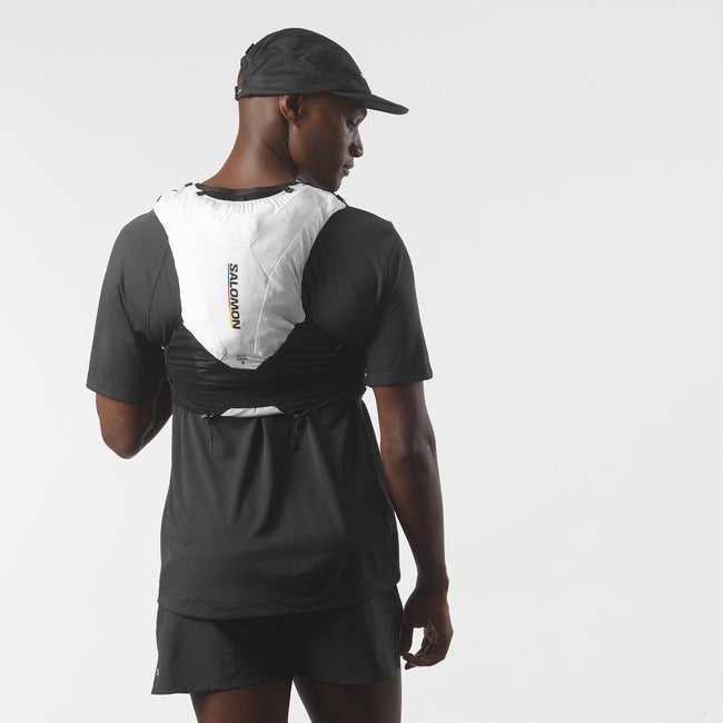 Salomon Adv Skin 5 Race Flag - Chaleco de running unisex con bidones incluidos Rebajas