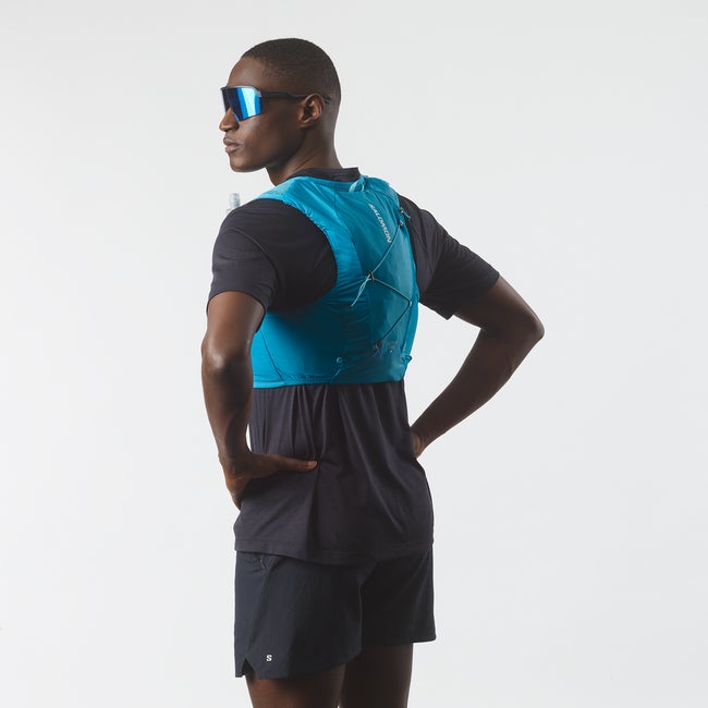 Salomon Active Skin 4 - Chaleco de running unisex con bidones incluidos En oferta
