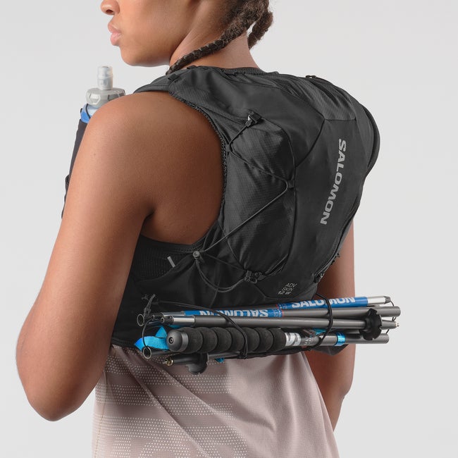 Salomon Adv Skin 12 - Chaleco de running para mujer con bidones incluidos Descuento