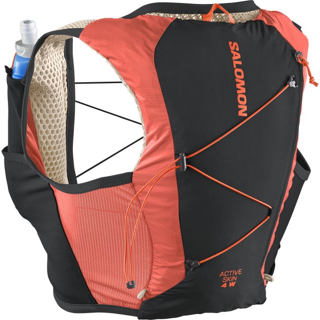 Salomon Active Skin 4 - Chaleco de running para mujer con bidones incluidos