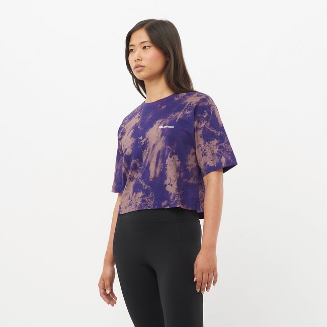 Salomon Canopy - Camiseta de manga corta para mujer