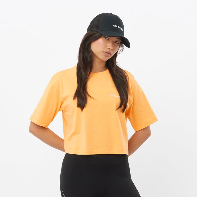 Salomon Short Tee - Camiseta de manga corta para mujer