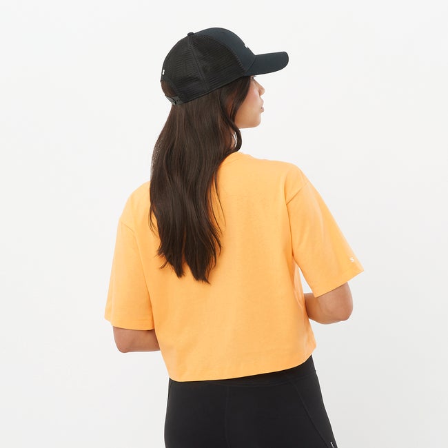 Salomon Short Tee - Camiseta de manga corta para mujer Rebajas top