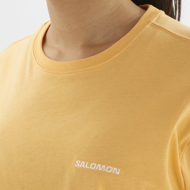 Salomon Short Tee - Camiseta de manga corta para mujer Rebajas top