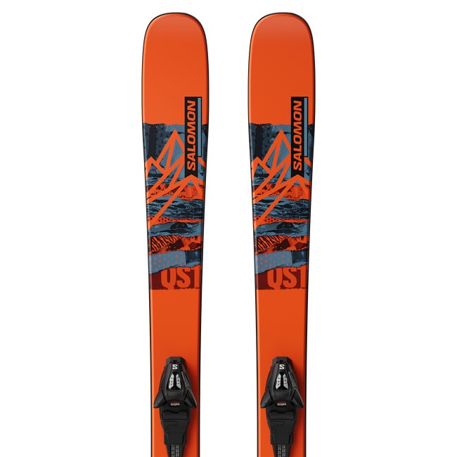 Salomon Qst Spark S (and C5) - Júnior - Paquete de esquís de Freestyle infantiles
