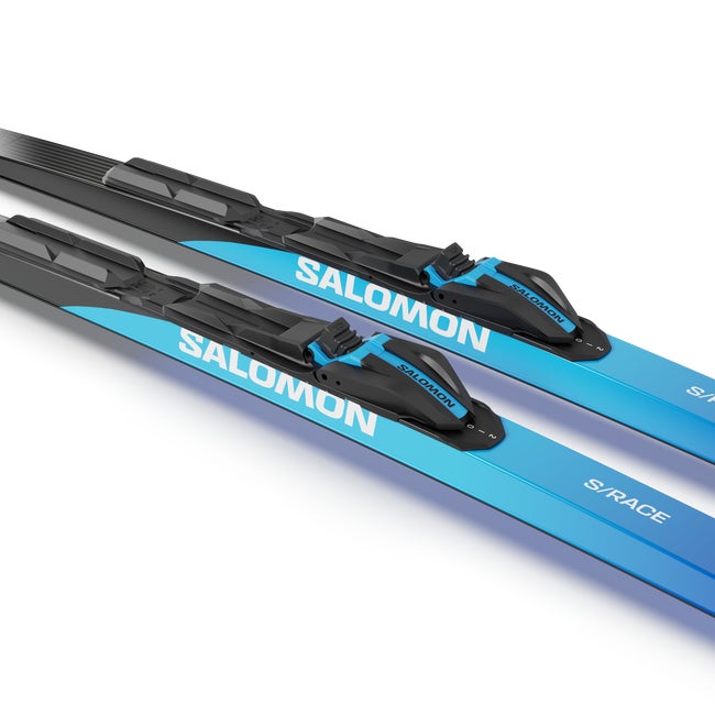 Salomon S/Race Eskin (and Shift Classic) - Júnior - Paquete de esquís+fijaciones de Esquí nórdico Clásico infantiles Precio de fábrica