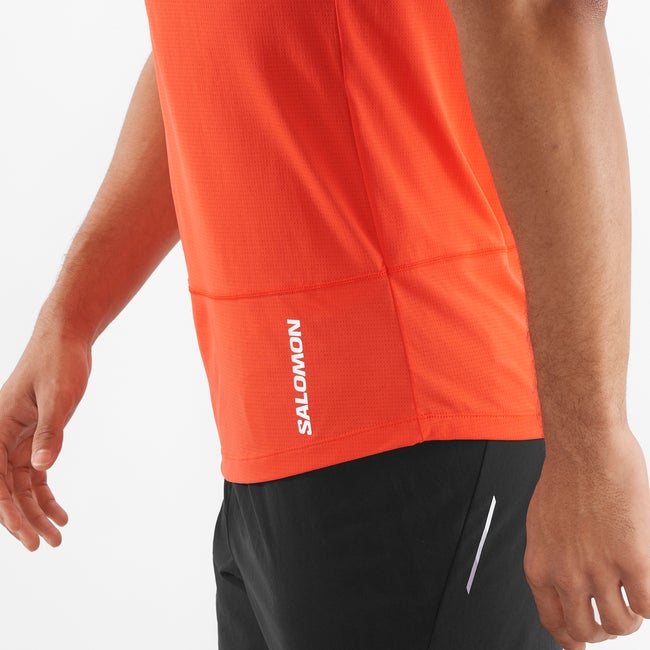 Salomon Cross Run - Camiseta de manga corta para hombre Outlet