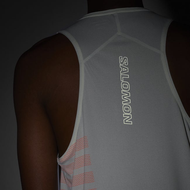 Salomon Sense Aero Graphic - Camiseta sin mangas para hombre Rebajas baratas