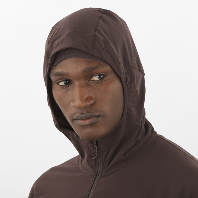 Salomon Sense Aero Hybrid - Chaqueta intermedia con capucha para hombre Descuento