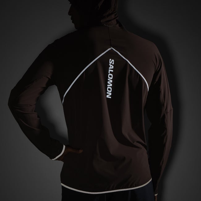 Salomon Sense Aero Hybrid - Chaqueta intermedia con capucha para hombre Descuento