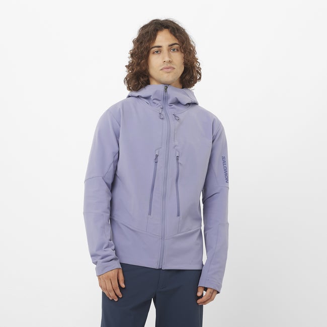 Salomon Outpeak Softshell - Chaqueta cortavientos con capucha para hombre Oferta especial